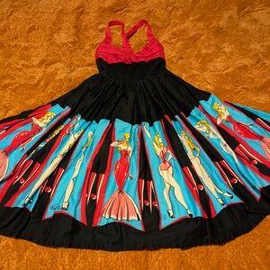 Pinup Couture Burlesque Micheline Pitt Design Dress